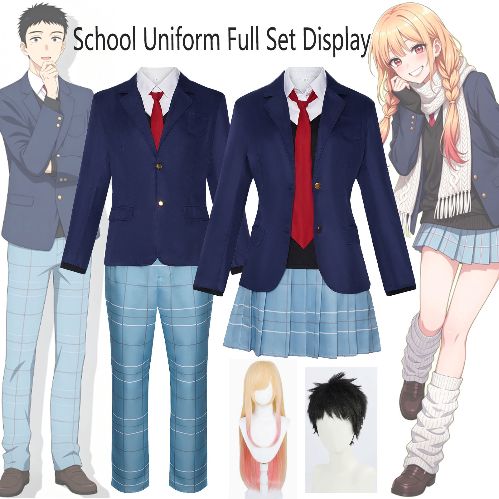 Комплект для косплея My Dress- – обзор и цена Anime Cosplay Couple